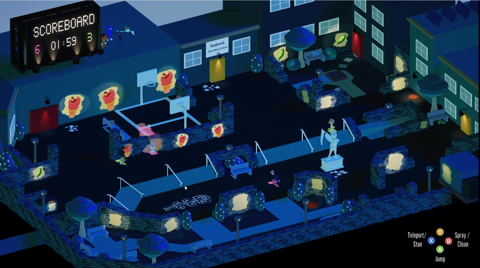 Graffiti Wars Environment